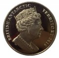 Британская антарктическая территория 2 фунта 2016 - Императорский пингвин