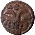 Полушка 1719 год ВРП Пётр I (1699 - 1725) - VF+