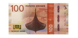 Норвегия 100 крон 2016 год - UNC