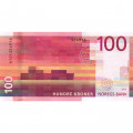 Норвегия 100 крон 2016 год - Корабль викингов. Стилизованный контейнеровоз - UNC