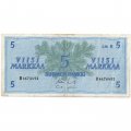 Финляндия 5 марок 1963 год - Litt.B - F