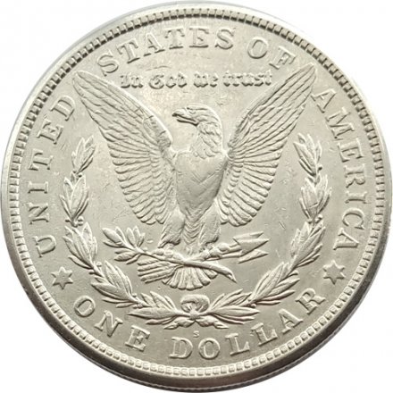 США 1 доллар 1921 год - Доллар Моргана (S)