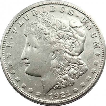 США 1 доллар 1921 год - Доллар Моргана (S)