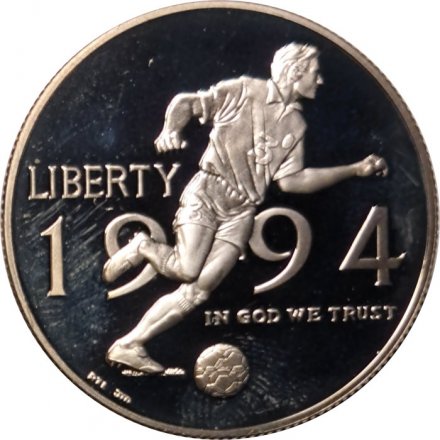 США 1/2 доллара 1994 год - Чемпионат мира по футболу 1994 (P)