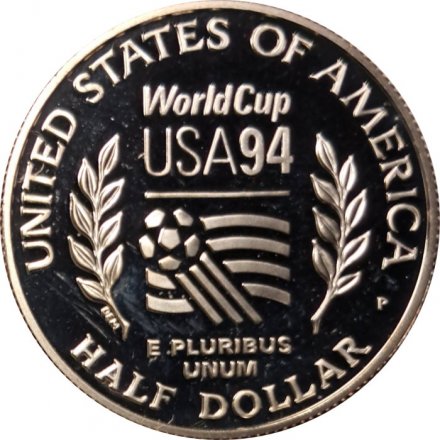США 1/2 доллара 1994 год - Чемпионат мира по футболу 1994 (P)