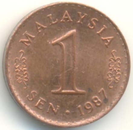 Малайзия 1 сен 1987 год