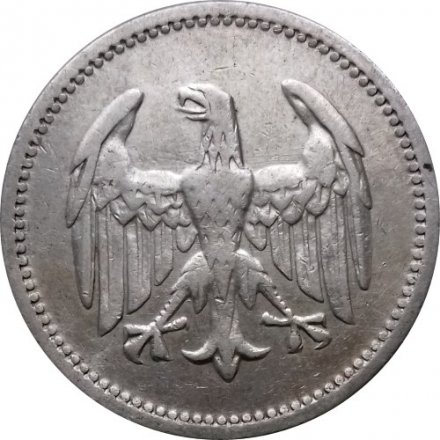 Веймарская республика 1 марка 1924 год (A)
