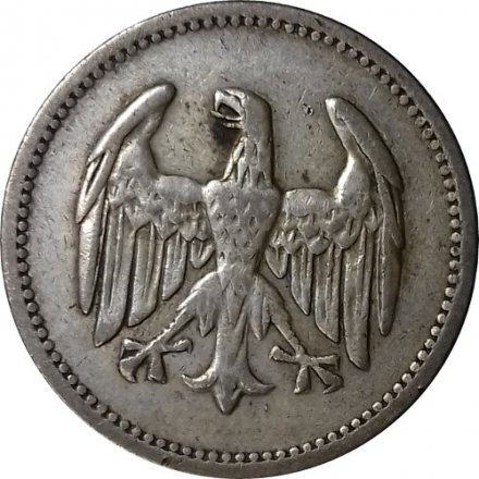 Веймарская республика 1 марка 1924 год (A)