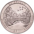 США 25 центов 2011 год - Рекреационная зона Чикасо (D)