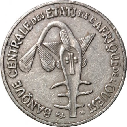 Западная Африка 50 франков 2002 год