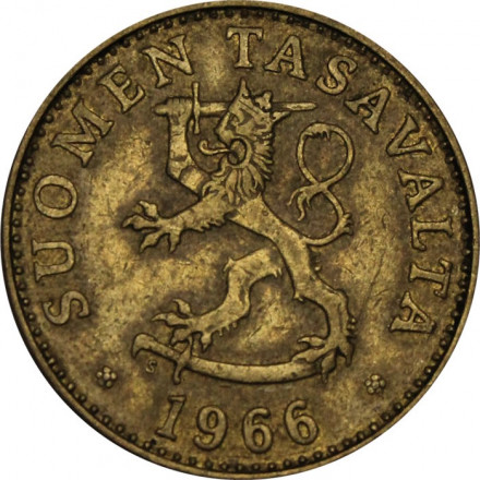 Финляндия 50 пенни 1966 год