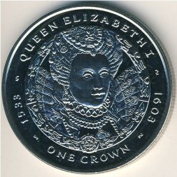 Фолклендские острова 1 крона 2007 год