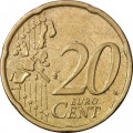 Финляндия 20 евроцентов 2001 год - Герб Финляндии