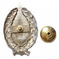Знак (ромб) БГТУ. Военмех (серебристый)