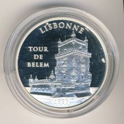 Франция 100 франков - 15 евро 1997 год