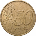 Германия 50 евроцентов 2002 год (G)