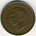 Австралия 1/2 пенни 1950 год