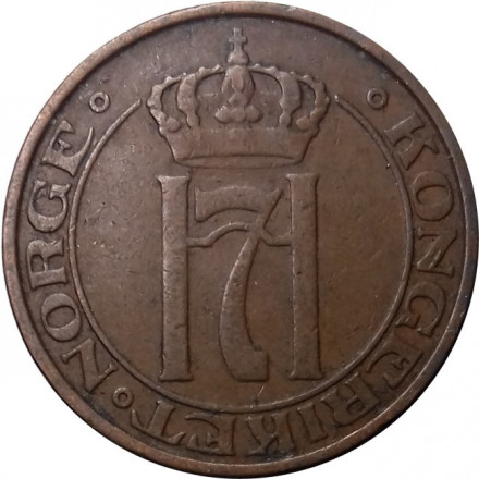 Норвегия 5 эре 1935 год
