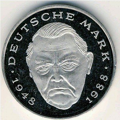 ФРГ 2 марки 2001 год