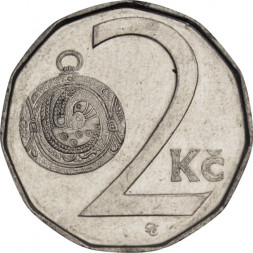 Чехия 2 кроны 2007 год