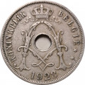 Бельгия 25 сантимов 1928 год BELGIE