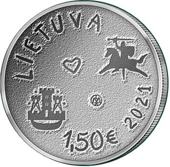 Литва 1,5 евро 2021 год - Традиционные Литовские праздники - Праздник моря
