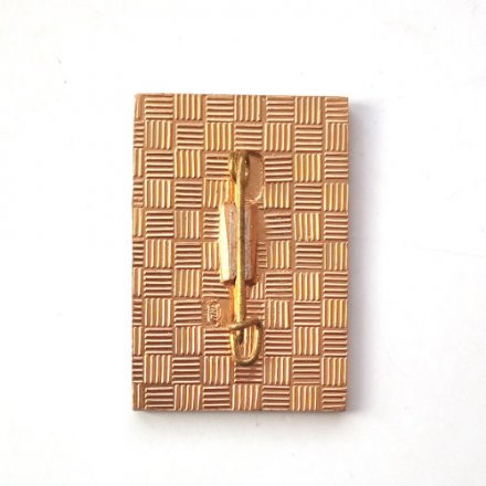 Значок Vietnam. Вьетнам. Девушка с автоматом. ЛМД