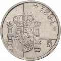 Испания 1 песета 1994 год