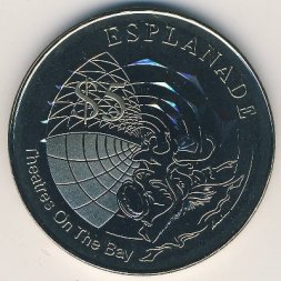 Сингапур 5 долларов 2002 год