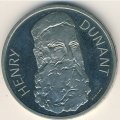 Швейцария 5 франков 1978 год - Анри Дюнан