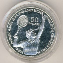 Ниуэ 50 долларов 1987 год
