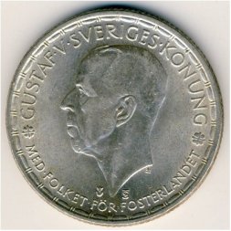 Швеция 2 кроны 1948 год