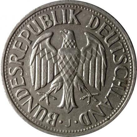 ФРГ 1 марка 1985 год (J)