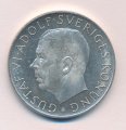 Швеция 5 крон 1952 год - 70 лет со дня рождения Густава VI Адольфа