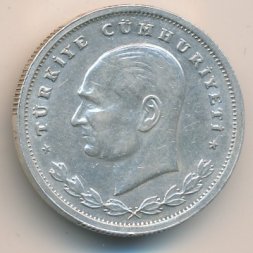 Турция 100 куруш 1934 год