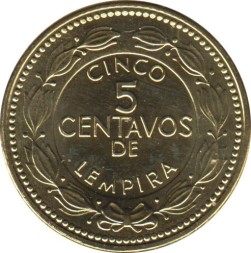 Гондурас 5 сентаво 2012 год