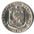 Филиппины 10 сентимо 1974 год