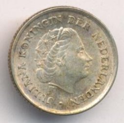 Антильские острова 1/10 гульдена 1962 год