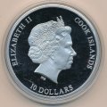 Острова Кука 10 долларов 2012 год - Планета Земля