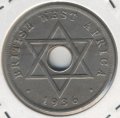 Британская Западная Африка 1 пенни 1936 год