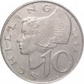Австрия 10 шиллингов 1992 год