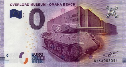 Музей «Оверлорд» - Танк - Франция 0 евро 2017 год