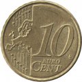 Франция 10 евроцентов 2012 год - Девушка-сеятель