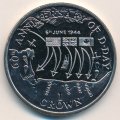 Остров Мэн 1 крона 2004 год - 60 лет высадке в Нормандии