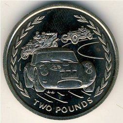 Остров Мэн 2 фунта 1997 год