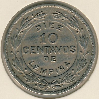 Гондурас 10 сентаво 1932 год