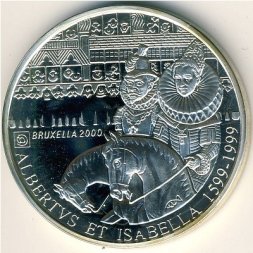 Бельгия 500 франков 1999 год