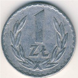 Польша 1 злотый 1971 год