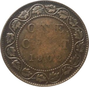 Канада 1 цент 1902 год