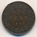 Канада 1 цент 1902 год
